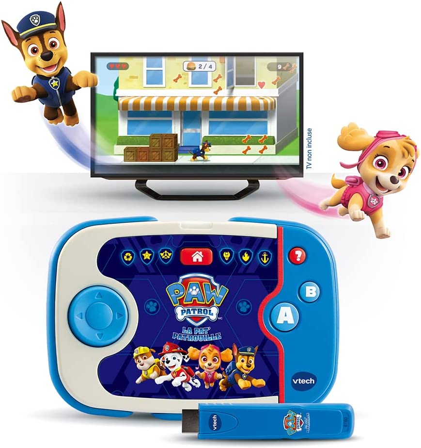 Vtech Paw Patrol Educational Tv Console - Abc Smile Tv - The Toy Store - Best Toys in Lebanon