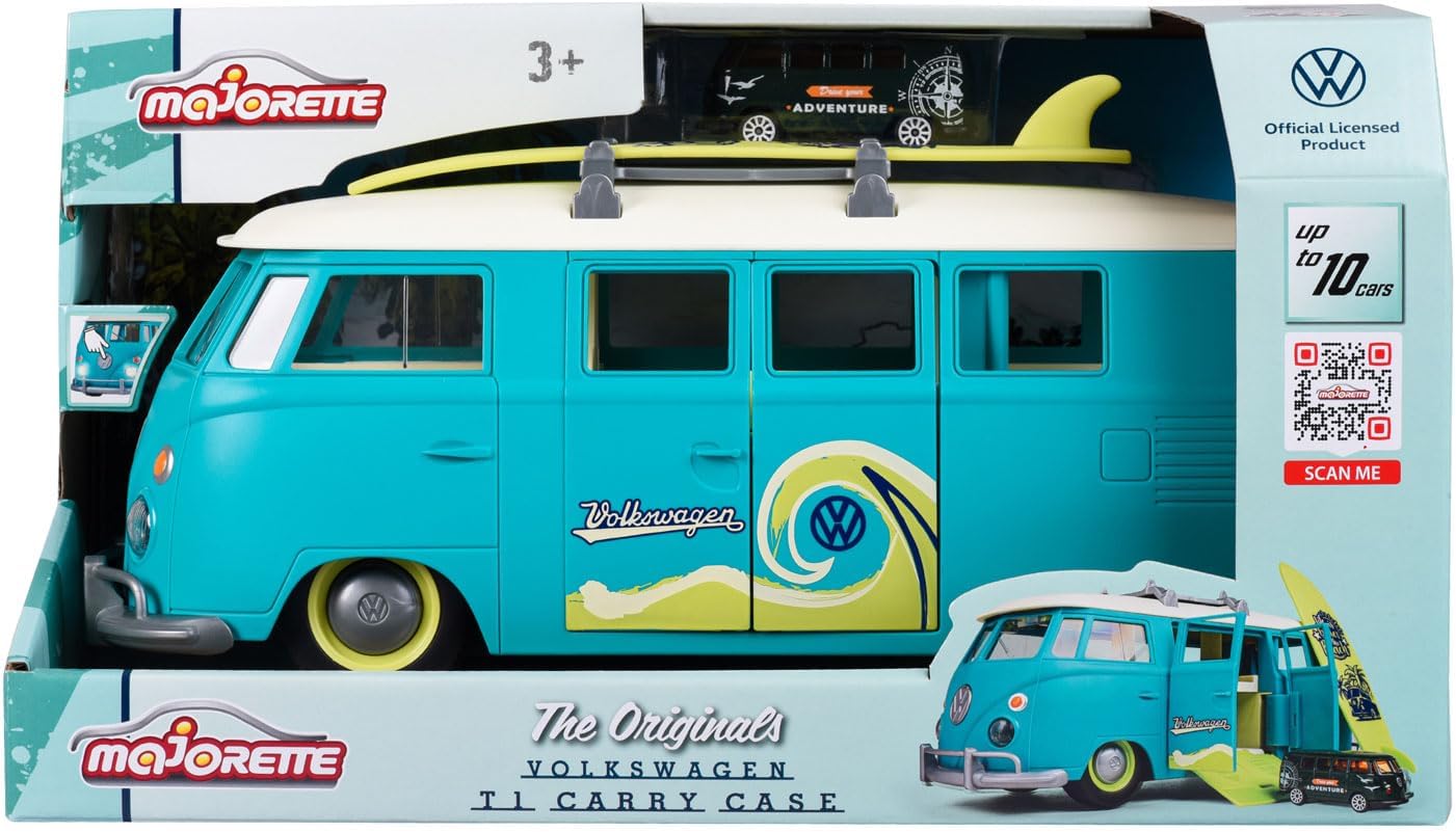 Majorette Volkswagen The Originals T1 Car Transporter The Toy Store - Toys