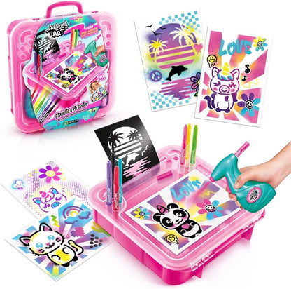 Canal Toys Airbrush Art Activity Case - The Toy Store