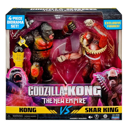 Godzilla X Kong 2 packs Basic Figures 6"