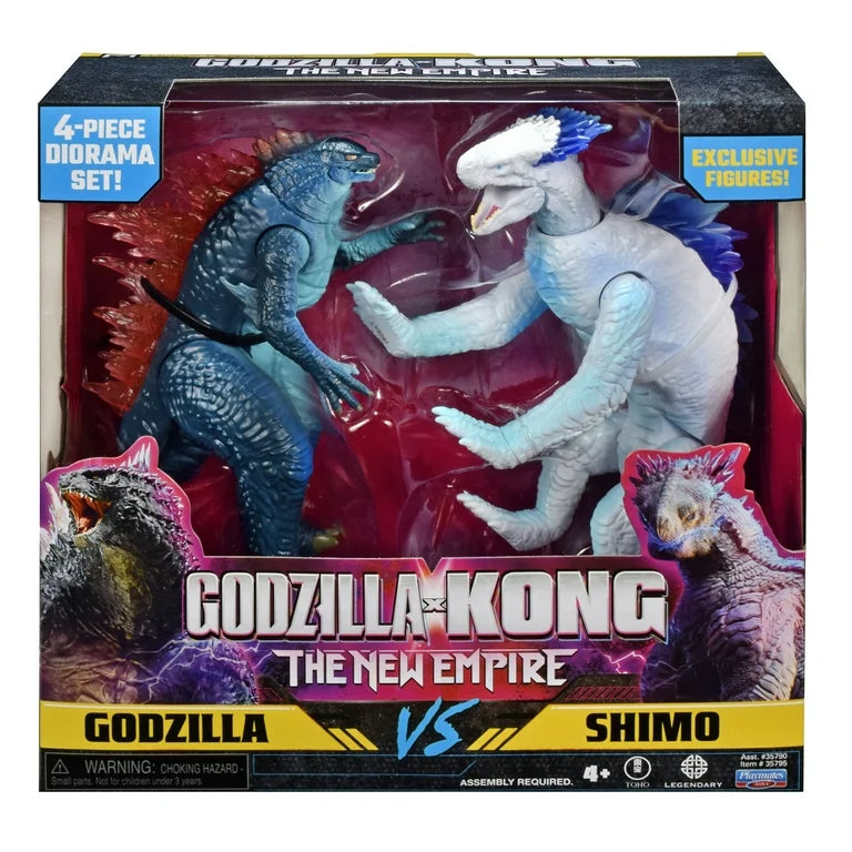 Playmates Godzilla X Kong 2 packs Basic Figures 6" - The Toy Store, Best Toys in Lebanon