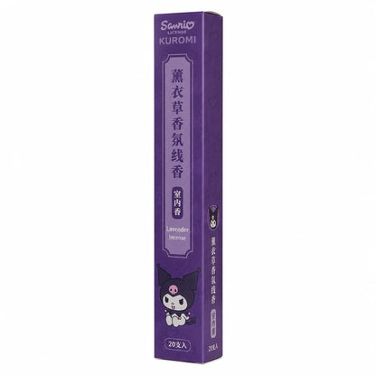 Purple Kuromi black mascara box, lavender scent, 20 pcs