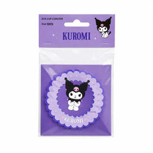 Kuromi EVA cup coaster in purple blister pack