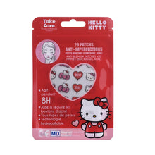Hello Kitty pimple patches pack, red pouch with Hello Kitty graphic and 20 patches