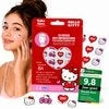 Assorted pimple patch pack in red with cartoon patch icons and patch count