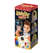 Amazing Magic magic trick set box by Buki, showing 50 tricks.