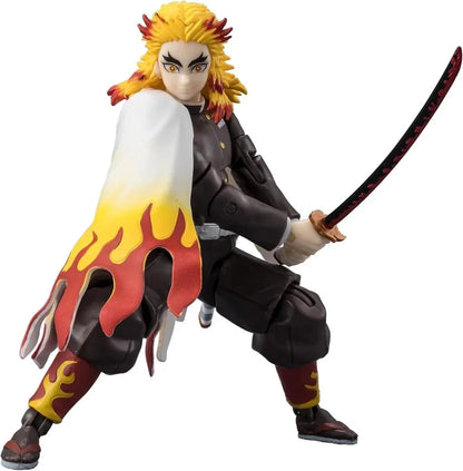 Ultimate Legends Figurine 12 cm: Kyojiro Rengoku in Kampfpose mit Flammenschwert