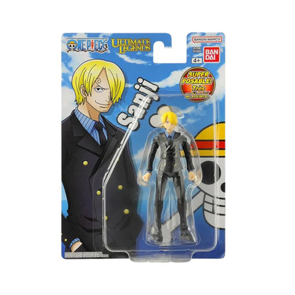 Bandai Sanji figure in blister pack, One Piece Ultimate Legends artwork