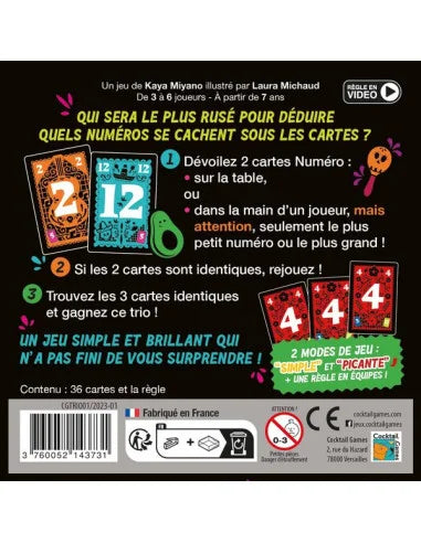 Trio Family Strategy Card Game Set