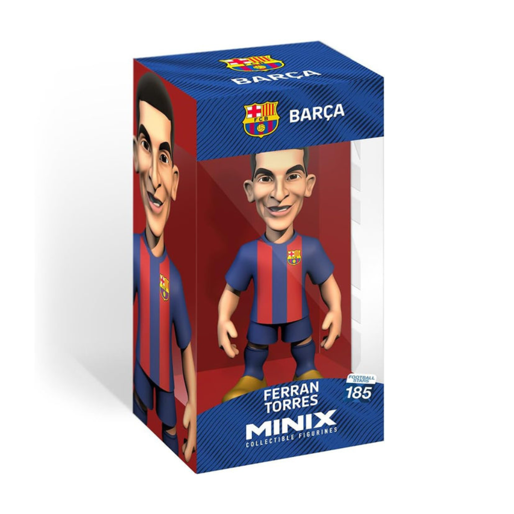 Figurine Minix FC Barcelone Lewandowski 9 12 cm - Figurine de