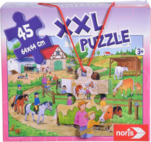 Noris XXL Giant Puzzle 45 Pieces Pony Farm The Toy Store - Toys