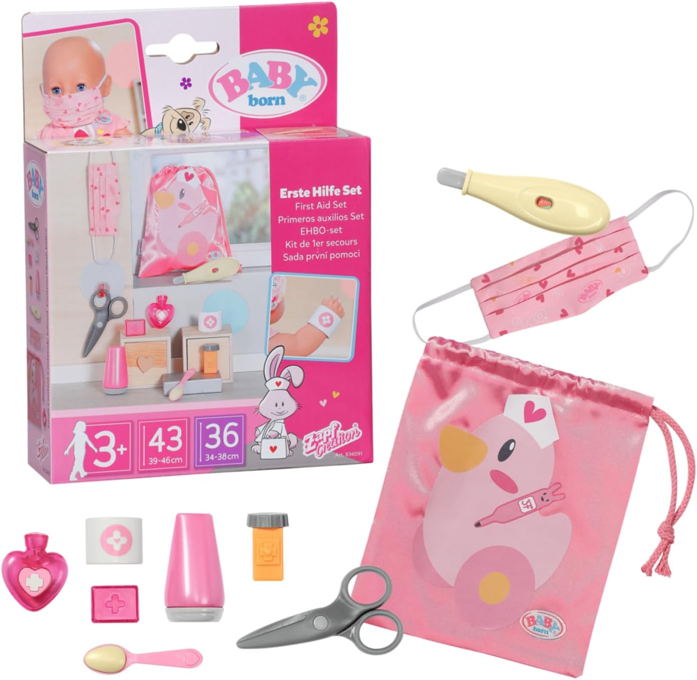 Baby Born Dolls First Aid Set - The Toy Store - Best Toys in Lebanon