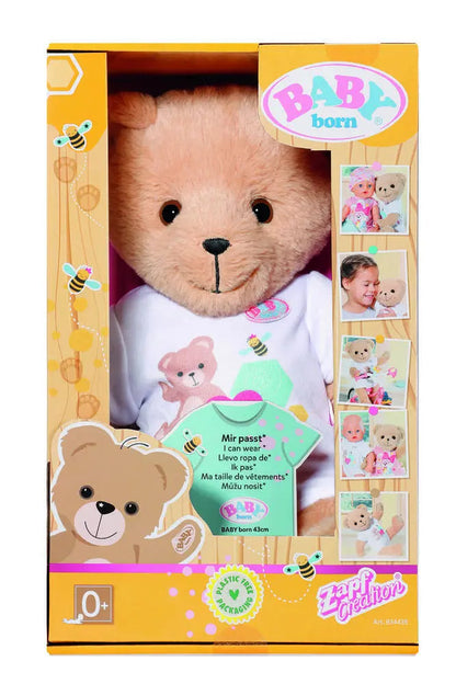 Baby Born Soft Toy Teddy Bear 36cm