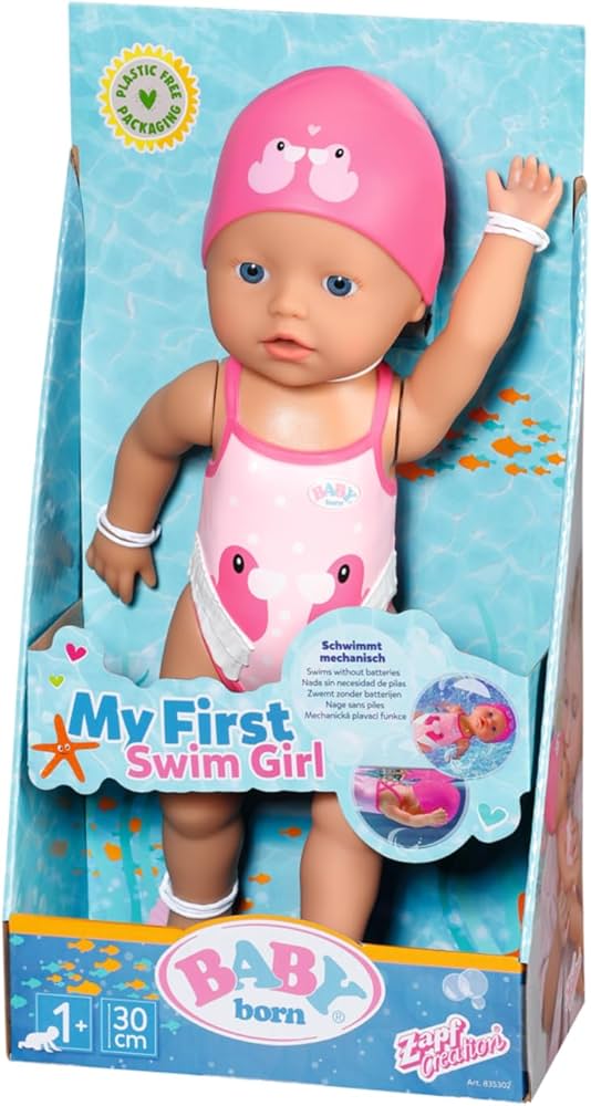 Baby Born My First Swimming Baby 30cm - The Toy Store - Best Toys in Lebanon