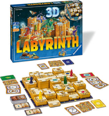 3D Labyrinth Family Board Game