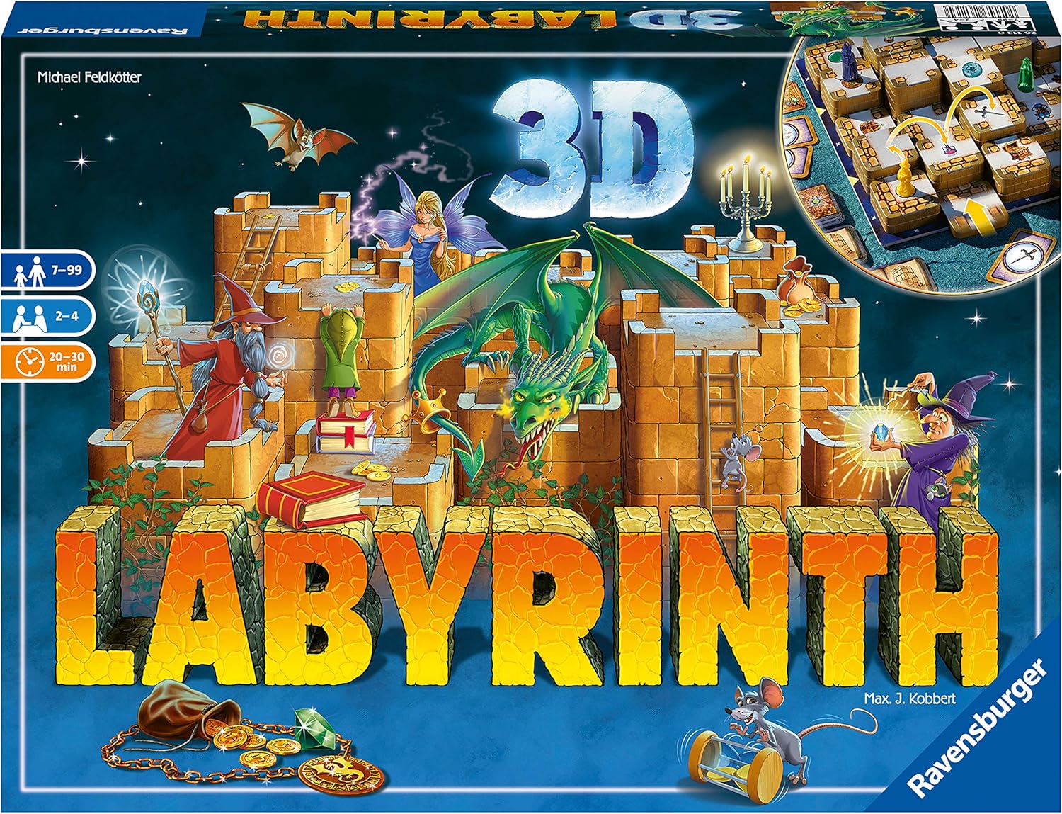 Ravensburger 3D Labyrinth Family Board Game - The Toy Store - Best Toys in Lebanon