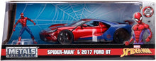 Marvel Spiderman 2017 Ford GT 1:24