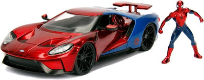 Marvel Spiderman 2017 Ford GT 1:24