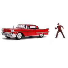 1958 Cadillac Series 62 with Freddy Krueger 1:24