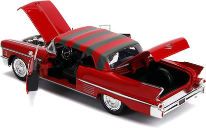 1958 Cadillac Series 62 with Freddy Krueger 1:24