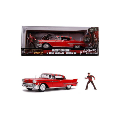 1958 Cadillac Series 62 with Freddy Krueger 1:24