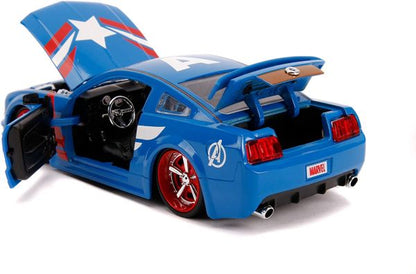 Avengers Captain America with Car 1:24