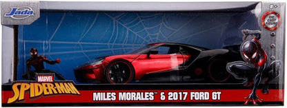 Marvel Spider-Man Miles Morales 2017 Ford GT 1:24