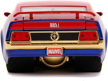 Marvel Captain Marvel Ford Mustang 1:24