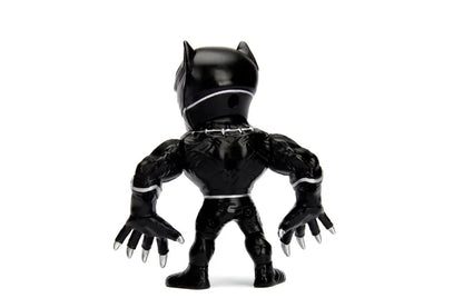 Black Panther action figure standing with clawed hands and sculpted armor