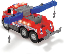 Tow Truck - 31.5cm Tow Truck With Light & Sound, Many Functions