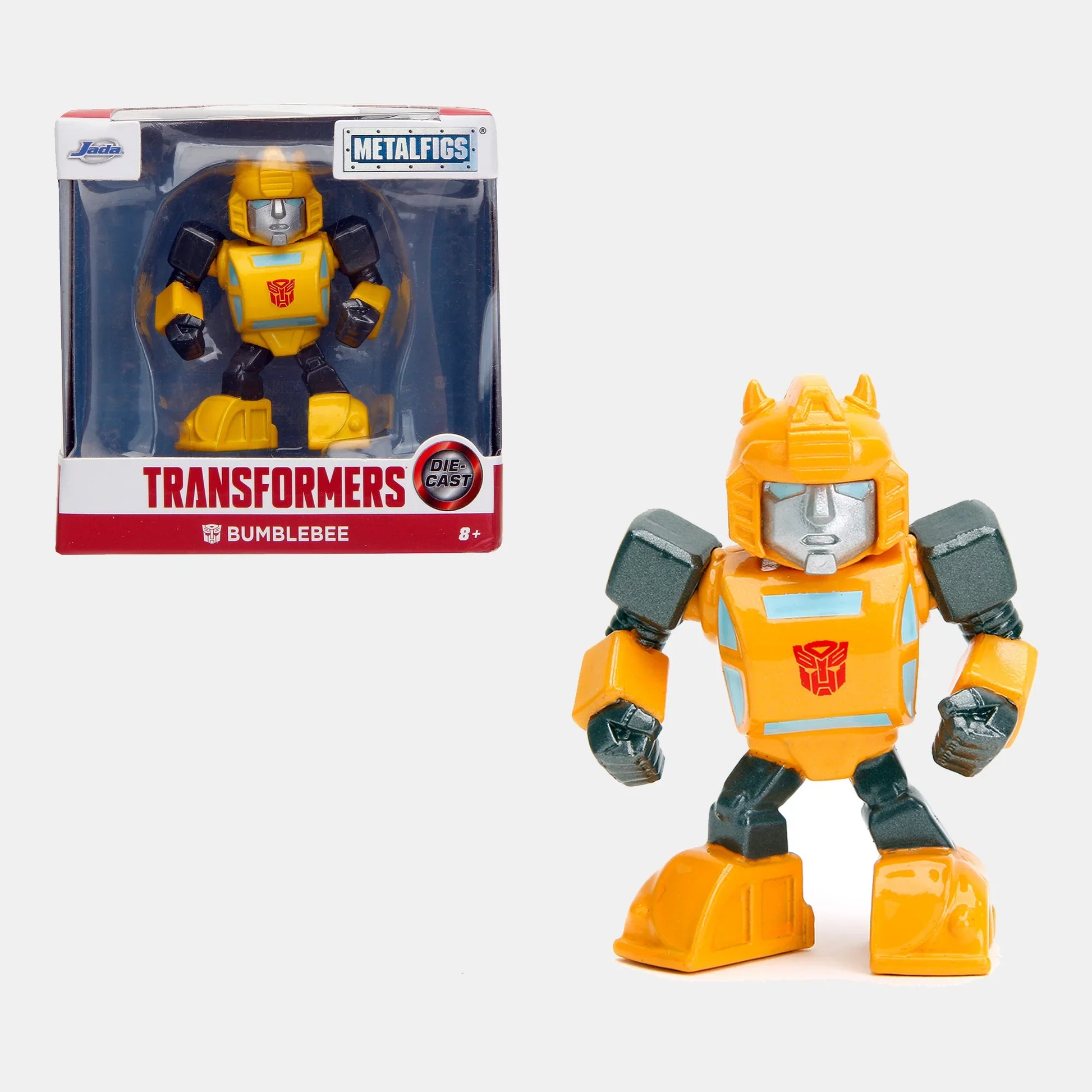 2.5" Transformers Bumblebee Metalfigs Figur, gelb-schwarz