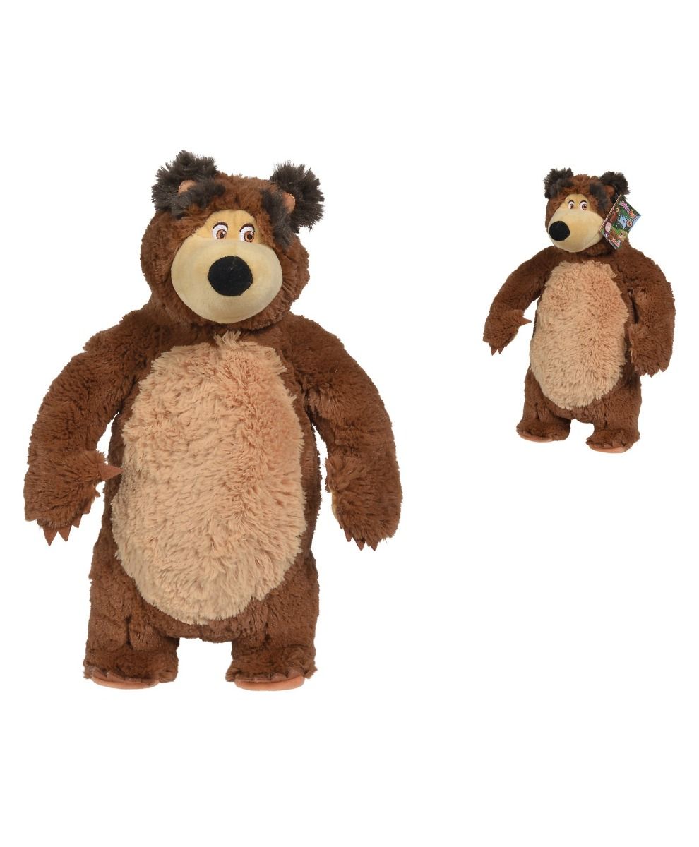 Simba Masha & The Bear Plush Soft Teddy Bear 40cm - The Toy Store - Best Toys in Lebanon