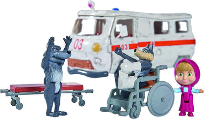 Masha Play Set Ambulance