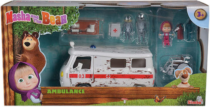 Simba Masha Play Set Ambulance - The Toy Store - Best Toys in Lebanon