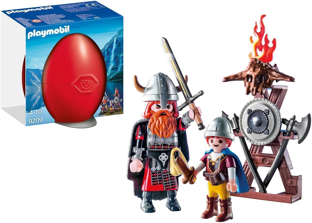 Playmobil Vikings with Shield Gift Egg The Toy Store - Toys