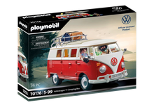 Playmobil Volkswagen T1 camping bus toy set in retail box