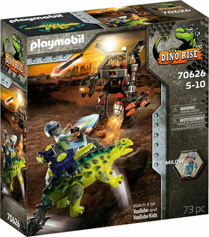 Dino Rise Saichania Invasion of The Robot