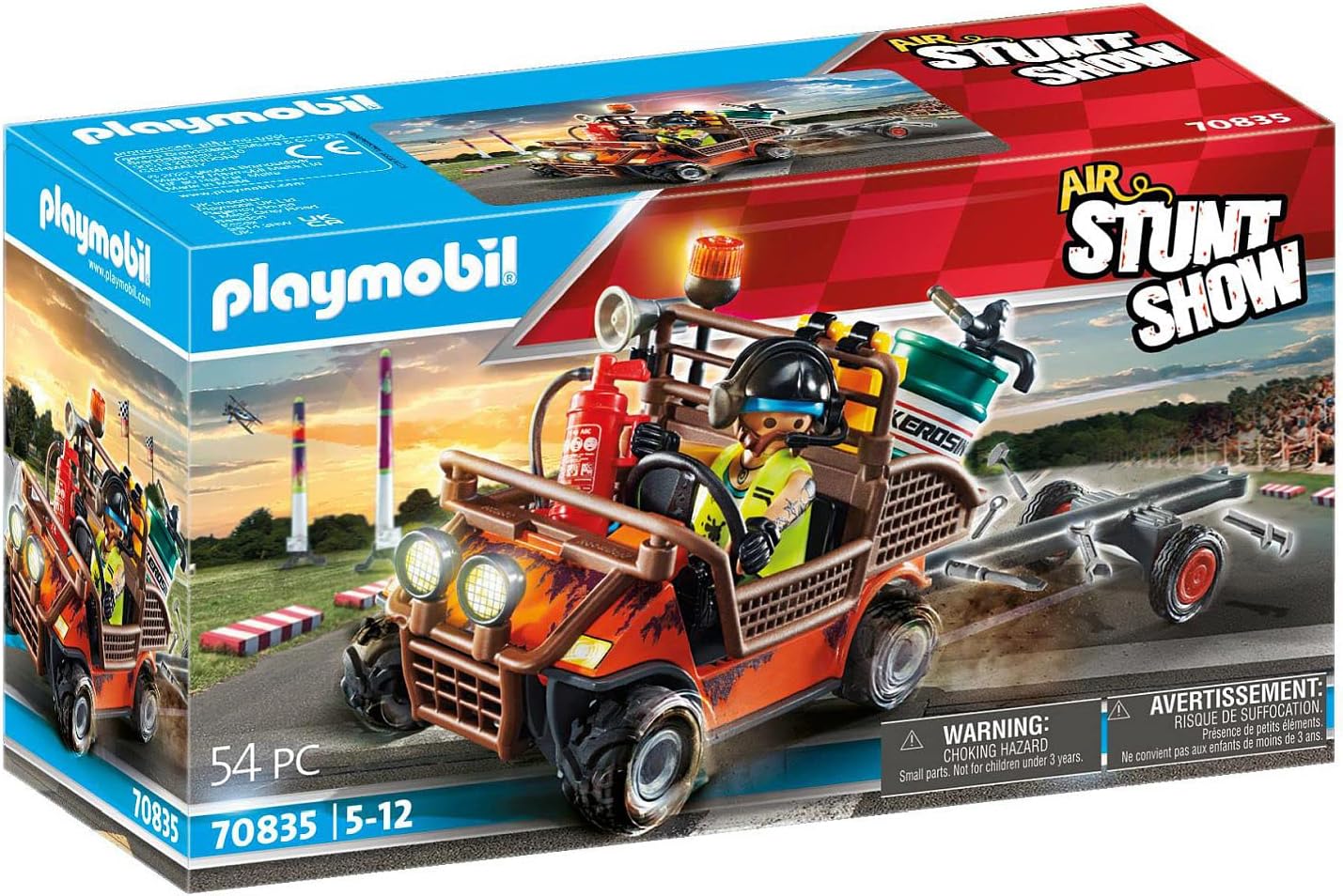 Playmobil Air Stunt Show Mobile Repair Service The Toy Store - Toys