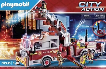 Rescue Vehicles - Fire Engine with Tower Ladder