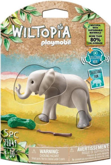 Playmobil Wiltopia Young Elephant Animal Figure The Toy Store - Toys