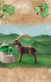 Wiltopia Ibex Animal Figure