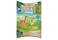 WILTOPIA Playmobil box for 6-piece young alpaca toy set with plant accessories