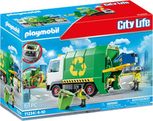 Playmobil Recycling Truck with Accessories and 2 Figures The Toy Store - Toys