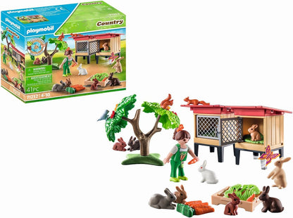 Playmobil Rabbit Hutch The Toy Store - Toys