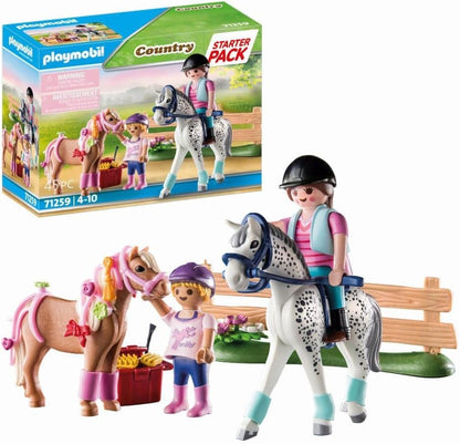 Horse Farm Starter Pack, Farm Animal Play Sets, Fun Imaginative Role-Play