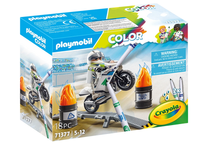 Playmobil Color: Motorbike