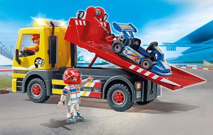 Tow Truck Toy Playset - Towing Service