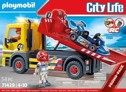 Tow Truck Toy Playset - Towing Service