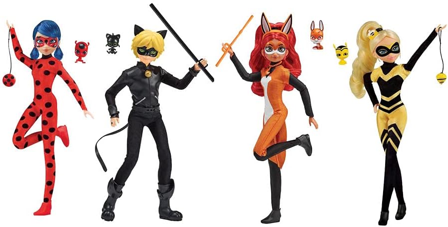 Playmates Miraculous - Ladybug Edition 4 Pack The Toy Store - Toys