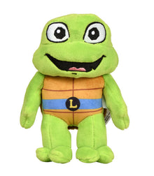 Playmates Teenage Mutant Ninja Turtles Mutant Mayhem - 6.5" Basic Plush Leonardo The Toy Store - Toys